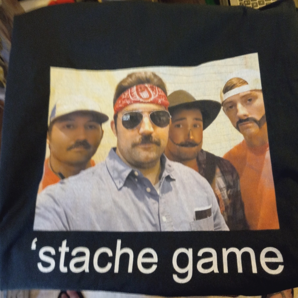 💕2/$15💕'Stache Game Short Sleeve T-shirt